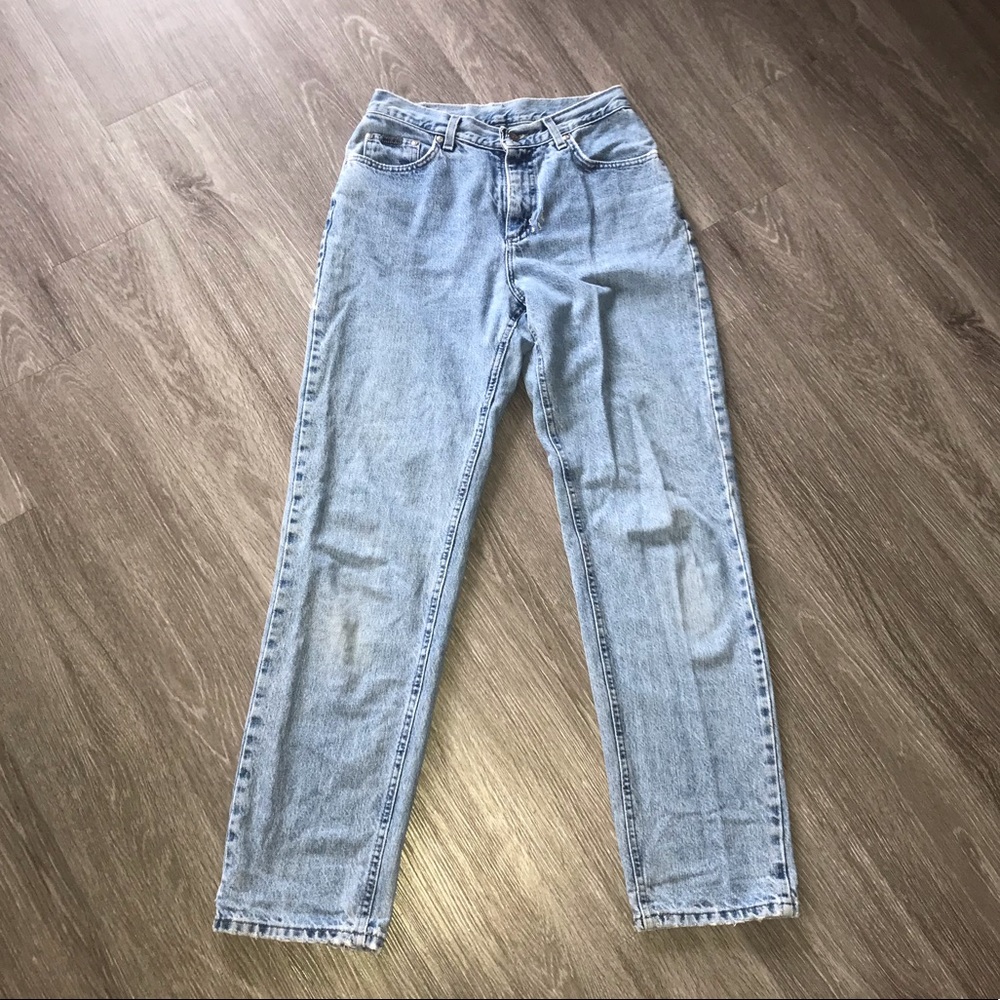 High waisted Lee jeans